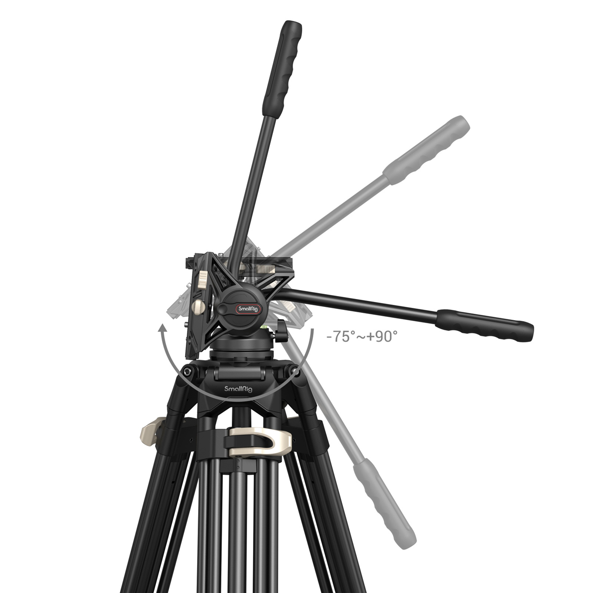 SmallRig Fluid Head Proffesional Tripod 3751 6941590007885