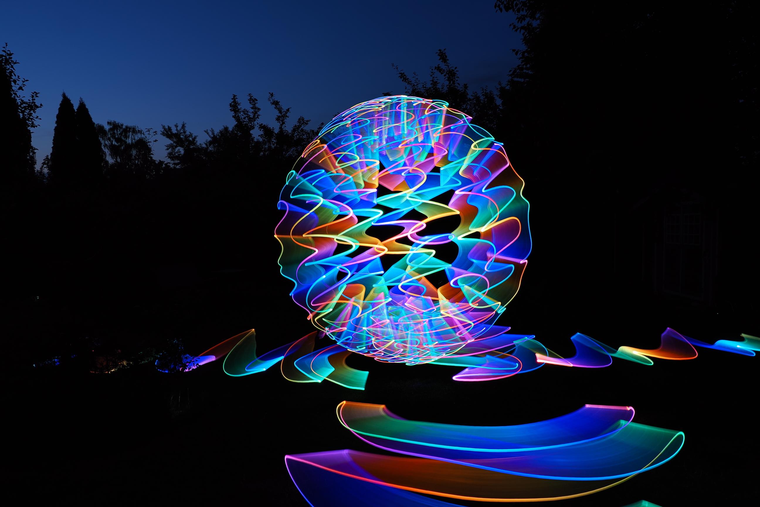 Lightpainting / Lichtmalerei in Cuxhaven 