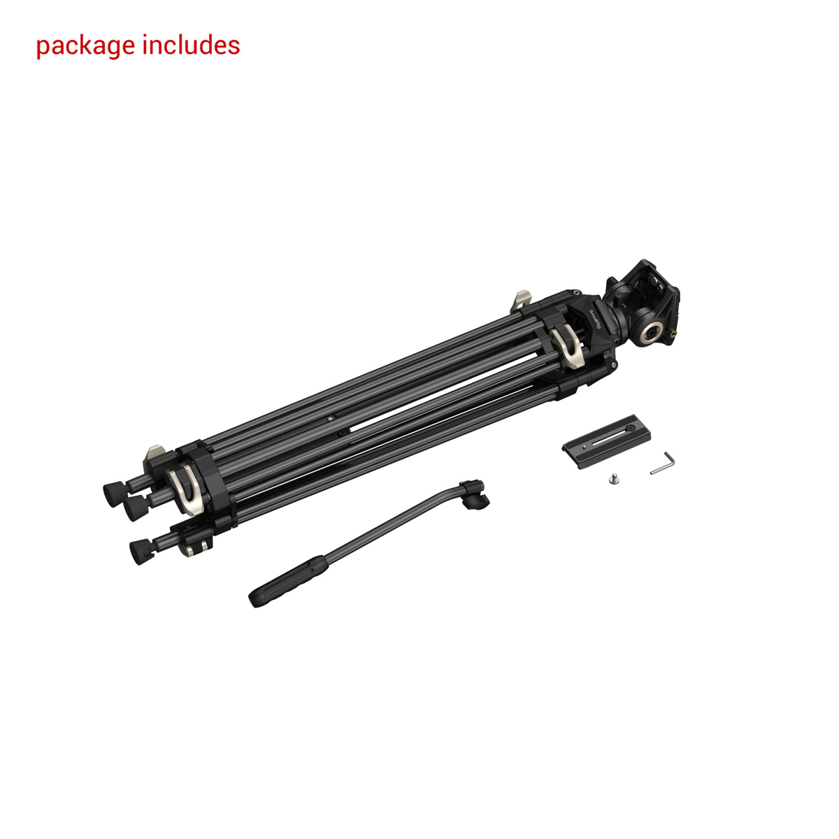 SmallRig Fluid Head Proffesional Tripod 3751 6941590007885
