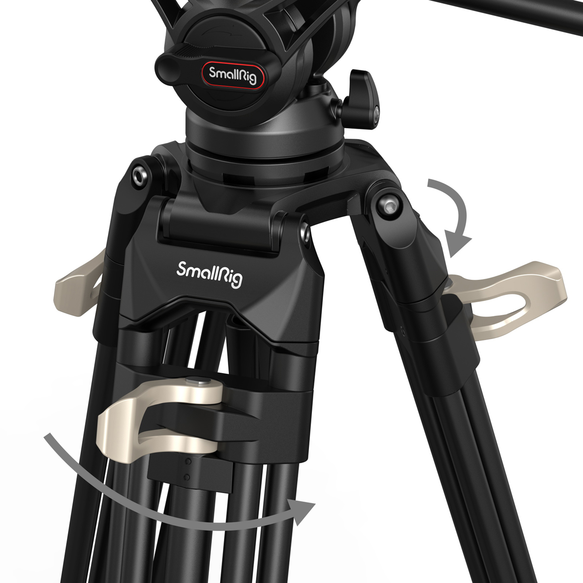 SmallRig Fluid Head Proffesional Tripod 3751 6941590007885